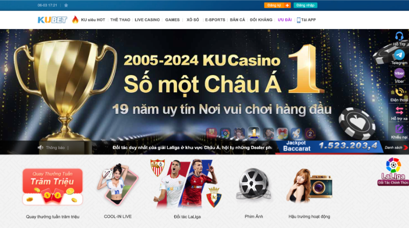 Nhà cái uy tín kubet