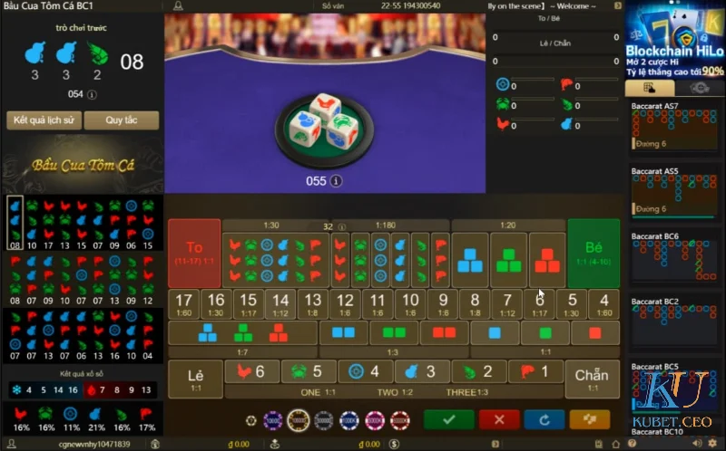 Giới thiệu về bầu cua Kubet