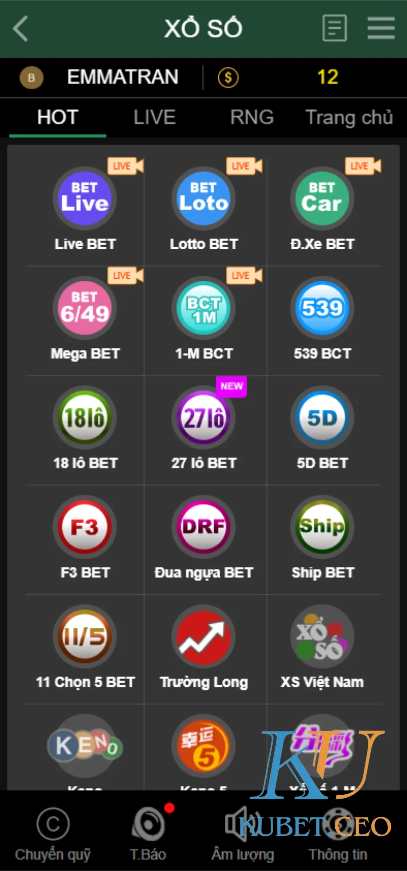 Các phương thức đánh lô đề Kubet phổ biến