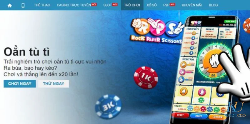 Luật chơi Oẳn tù tì Kubet
