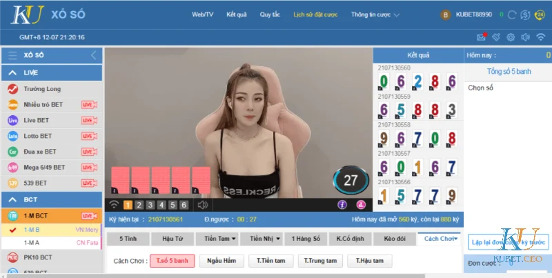 Tổng quan về Quay số Kubet